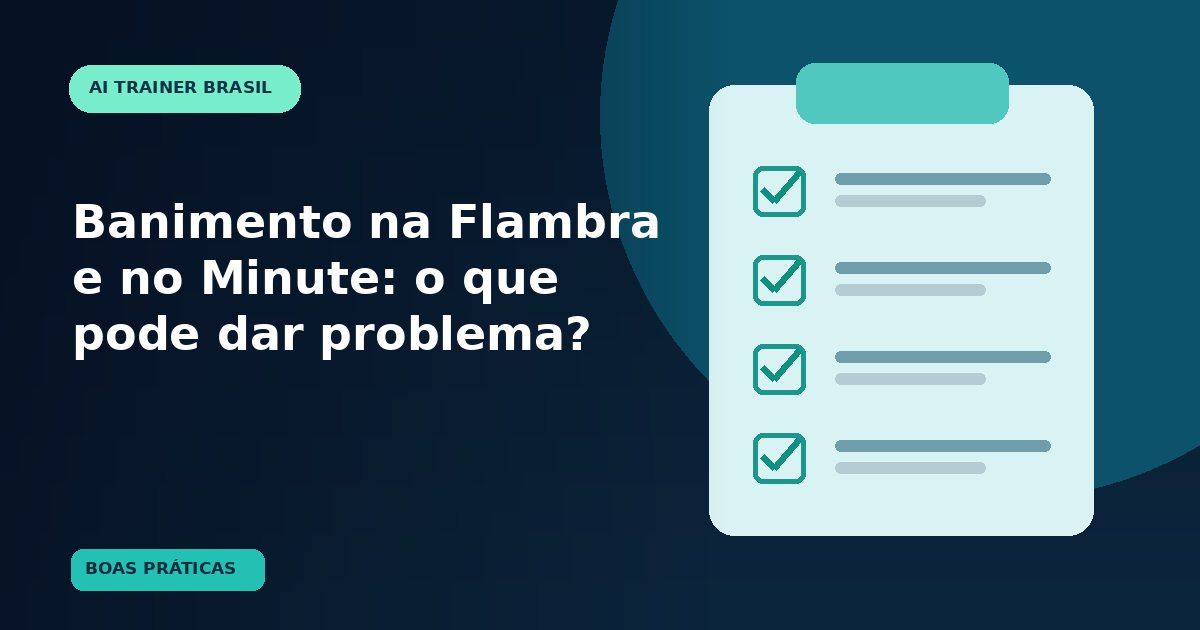 Imagem de destaque: Banimento na Flambra e no Minute: o que pode dar problema?
