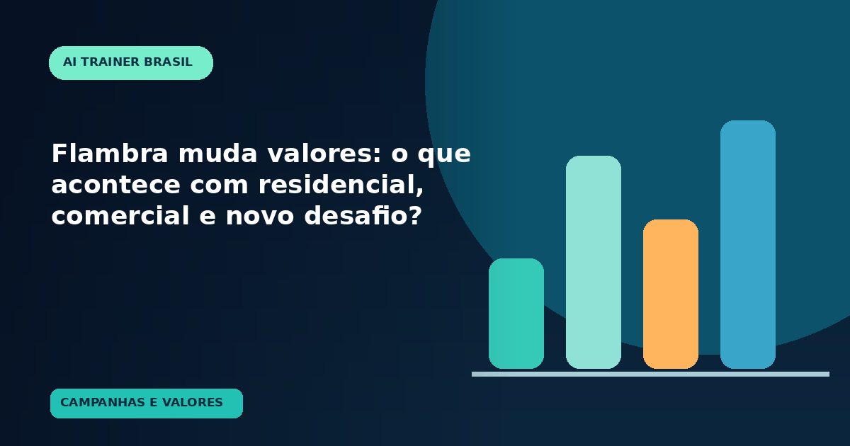 Imagem de destaque: Flambra muda valores: o que acontece com residencial, comercial e novo desafio?