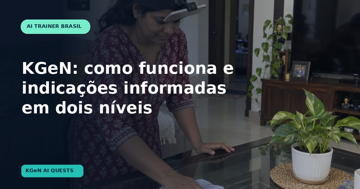 Imagem de destaque: KGeN: como funciona e indicações informadas em dois níveis