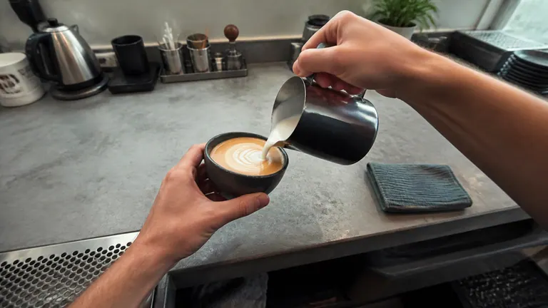 Exemplo visual da tarefa MIMIX: Preparar café ou chá